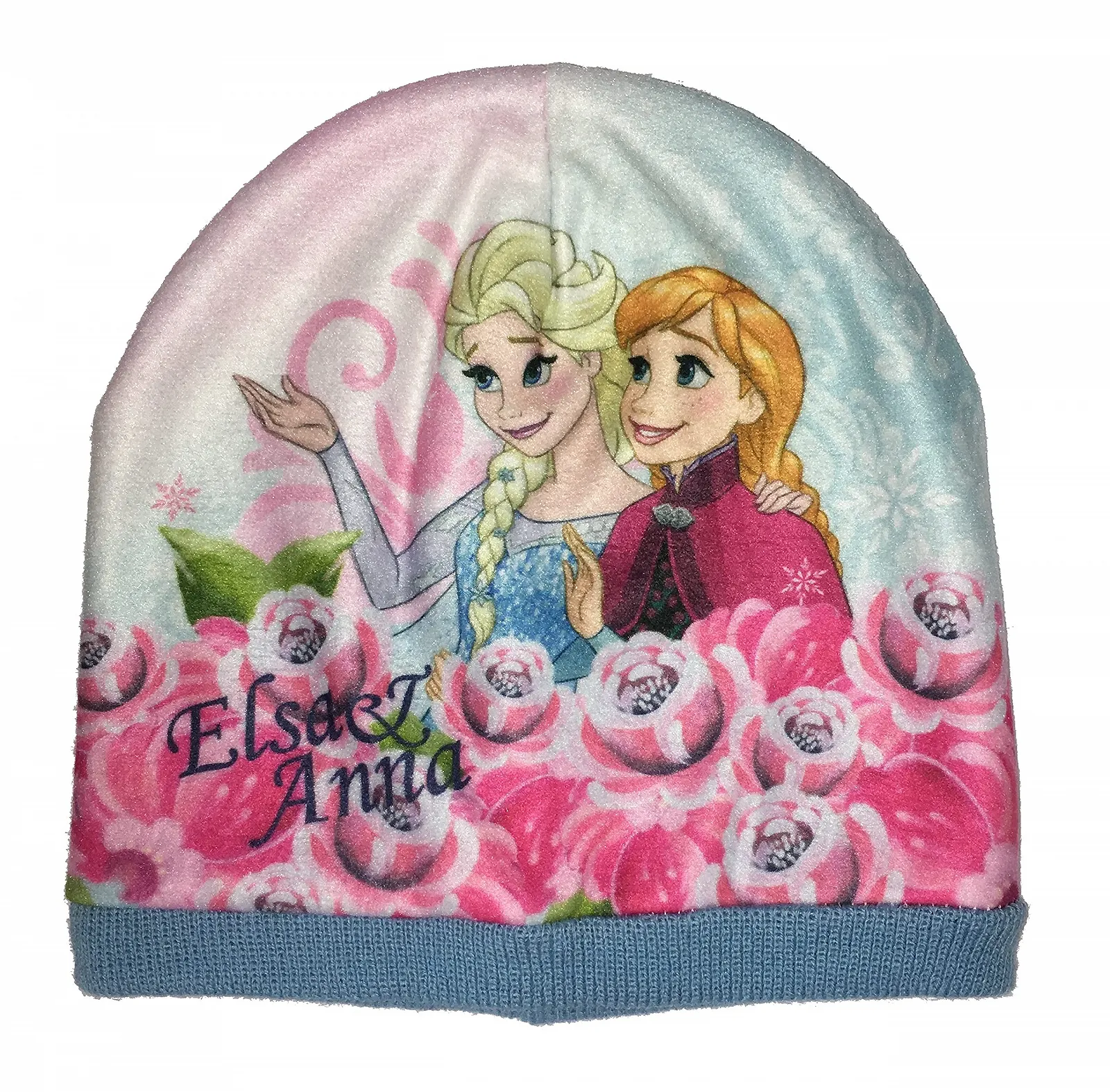Шапка Disney Frozen Frozen Зимова для дівчат, блакитна, 54, фото №1