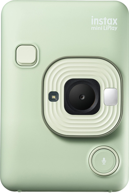 Камера миттєвого друку INSTAX mini LiPlay / фото 86 х 54мм / Green, фото №1