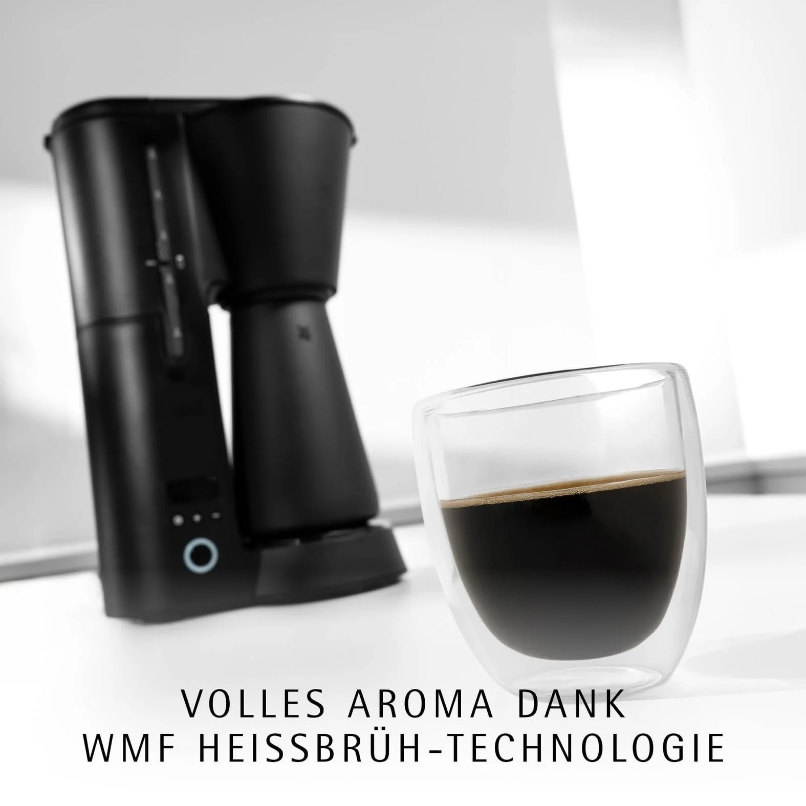 Капельная кофеварка WMF Küchenminis Aroma 870 Вт Матовая черная, фото №4