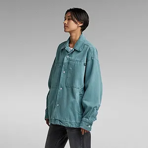 Жіноча сорочка G-Star RAW Oversized Loose Shirt - S synthetic.ua - Фото 1