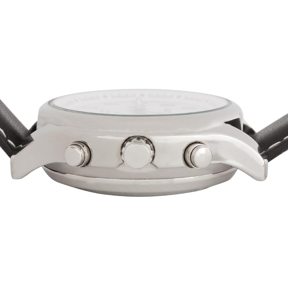 Годинник Marschall Німецький З мовностю Сонячна панель I 1148wl I Радіо Наручний годинник Для сліпих, літніх людей та тих, хто страждає на деменцію I Оголошення дати і часу I Шкіряний ремінець, класичний, фото №5