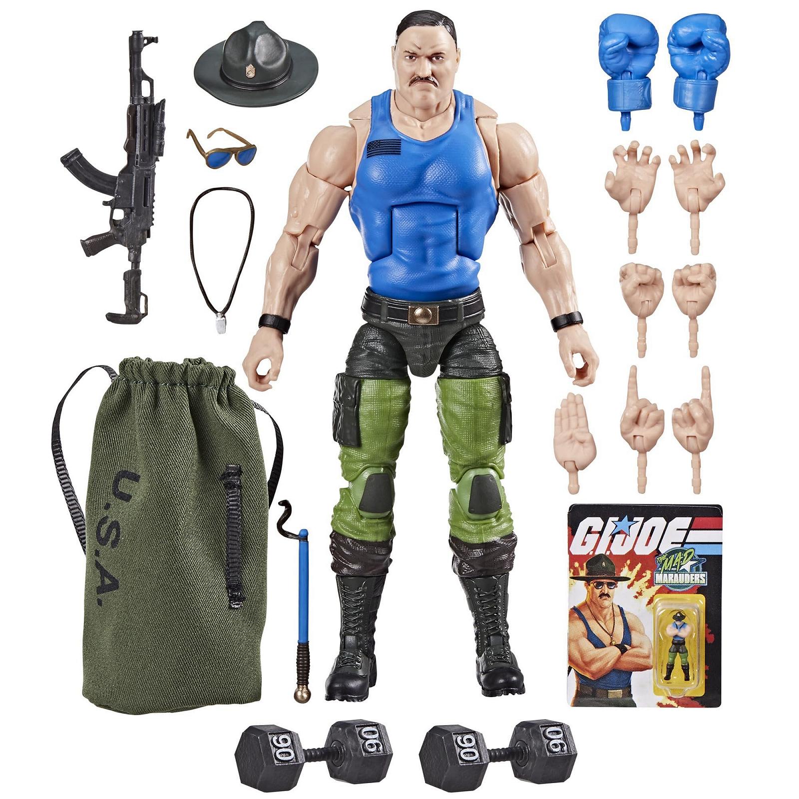 Фігурка G.I. Joe Classified Series #129 - Mad Marauders SGT Slaughter, 6 дюймів з 18 аксесуарами, фото №1