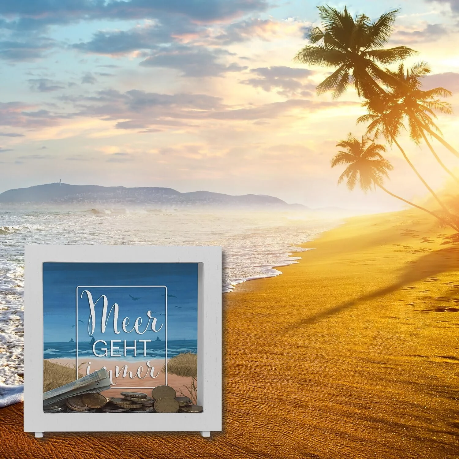 Скарбничка рама Meer geht immer дерево, фото №5