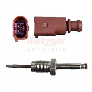 Датчик температури відпрацьованих газів METZGER 08941066 для AUDI SEAT SKODA VW після радіатора AGR synthetic.ua - Фото 1