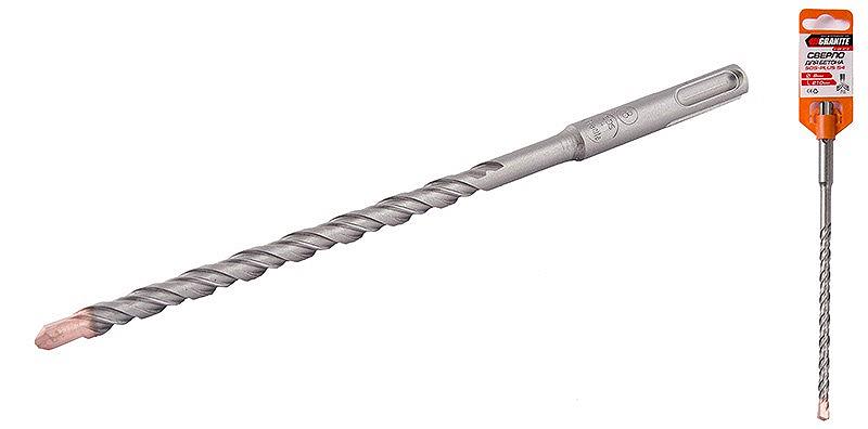 Свердло для бетону GRANITE SDS-PLUS S4 8х210 мм 0-08-210, фото №1
