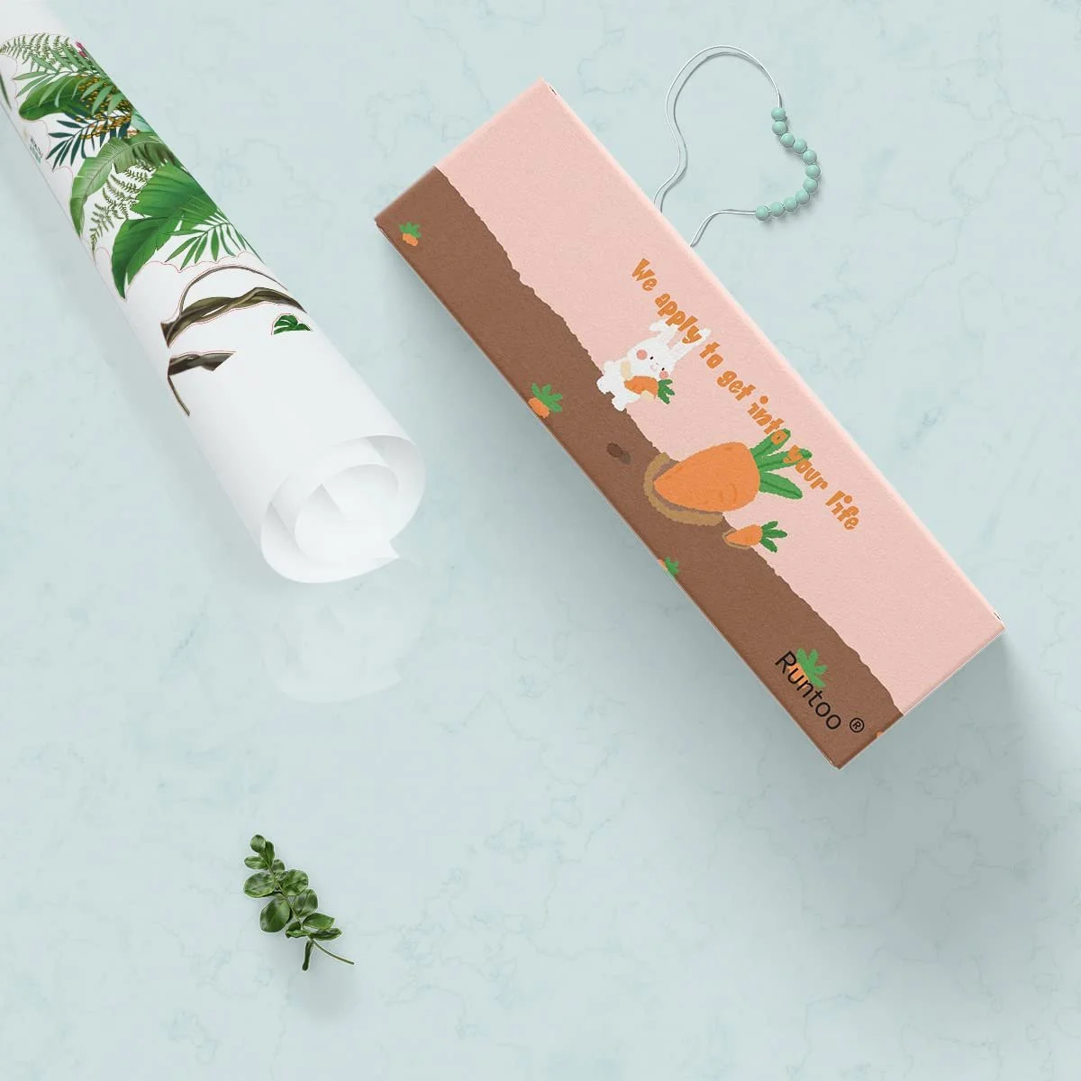 Наклейка для стін Runtoo Palm Leaves Green Jungle, фото №5