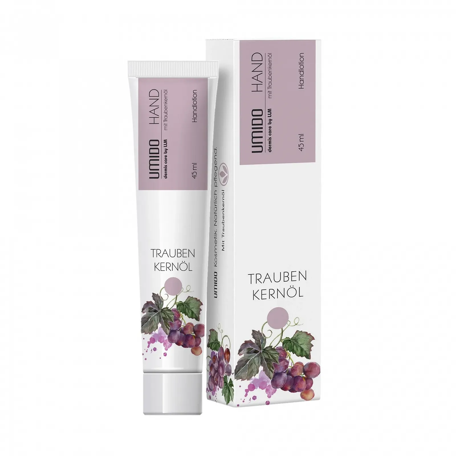 Набір 4 шт. Лосьйон для рук Action UMIDO 45 мл Олія виноградних кісточок, фото №1