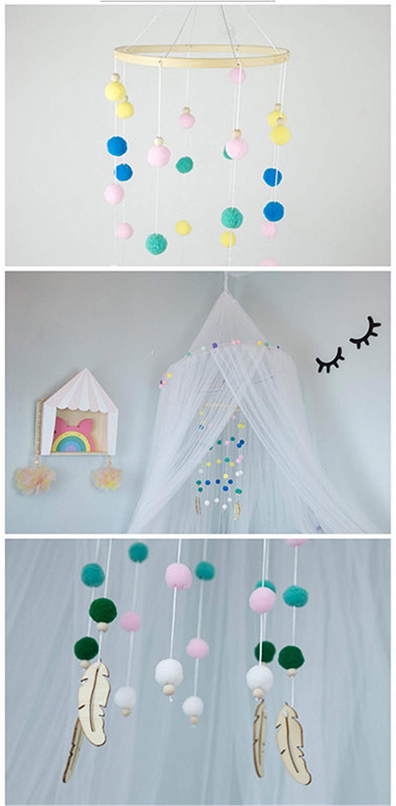 Карусель на ліжечко RAILONCH Crib Mobile Wind Chime Rattle Toy для дівчаток або хлопчиків (I), фото №3