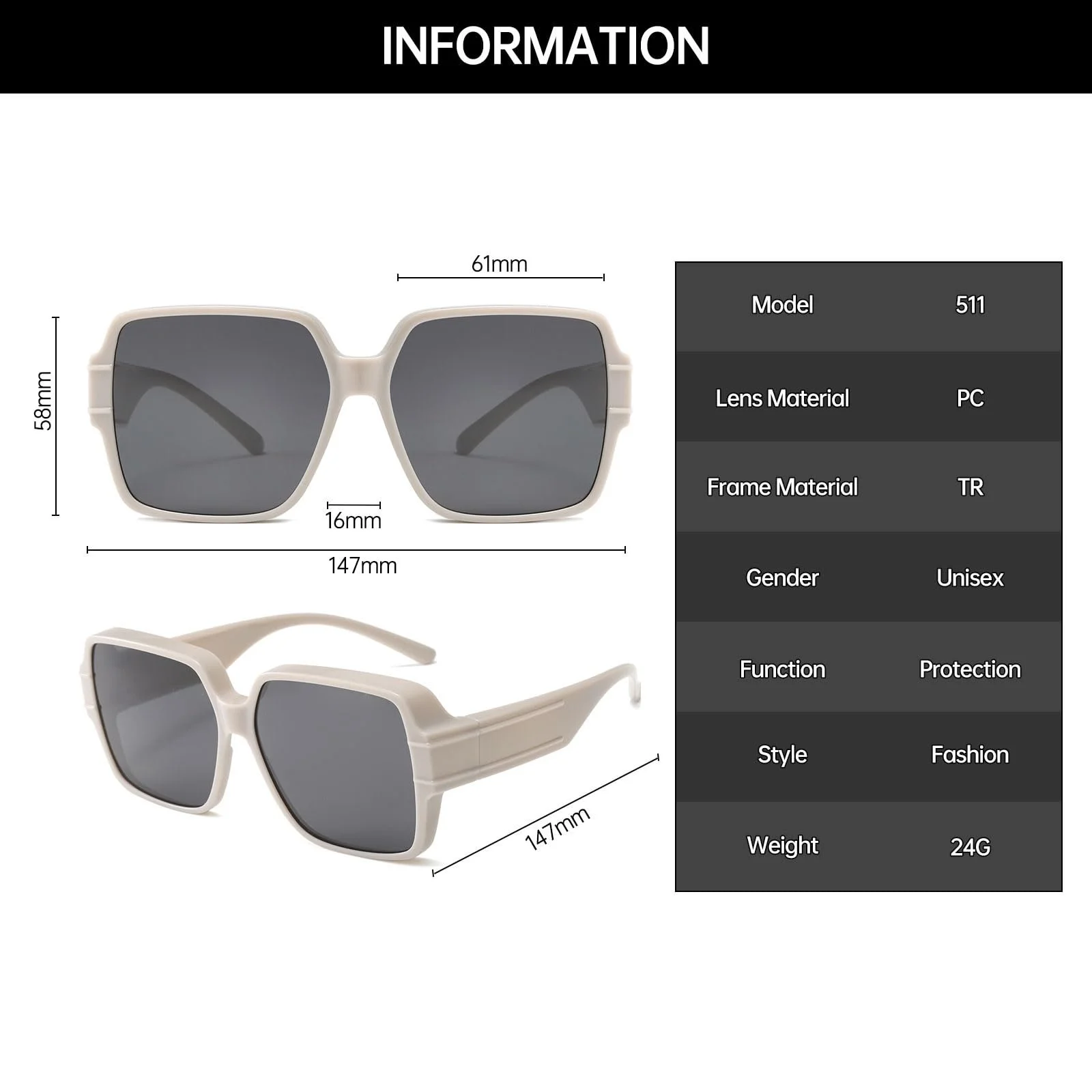 Сонцезахисні окуляри YAMEIZE Вінтажні Поляризовані Прямокутні, фото №3 Сонцезахисні окуляри YAMEIZE Вінтажні Поляризовані Прямокутні, фото №3