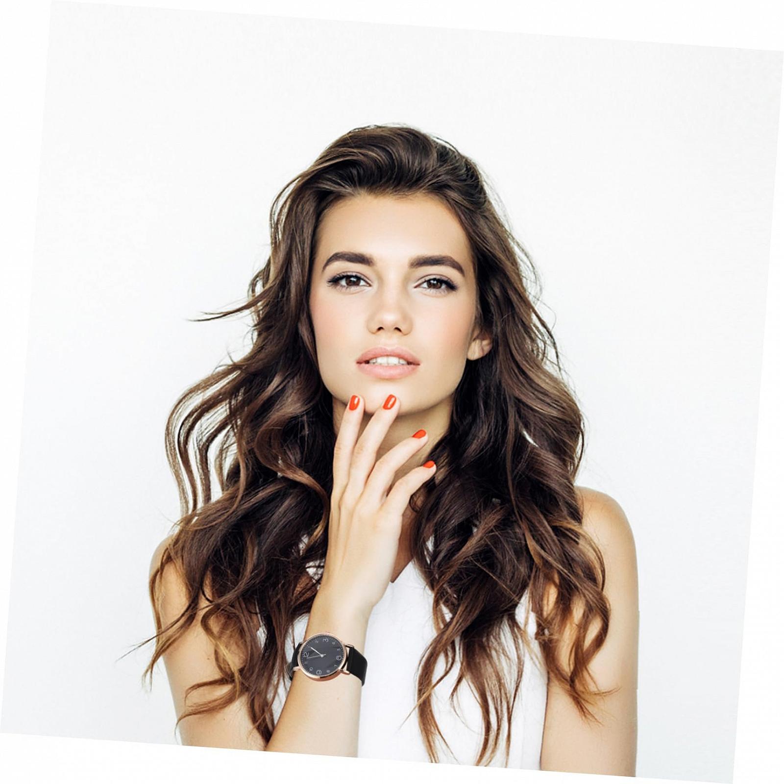 Женские наручные часы LIFKOME Кожаный ремешок, фото №2