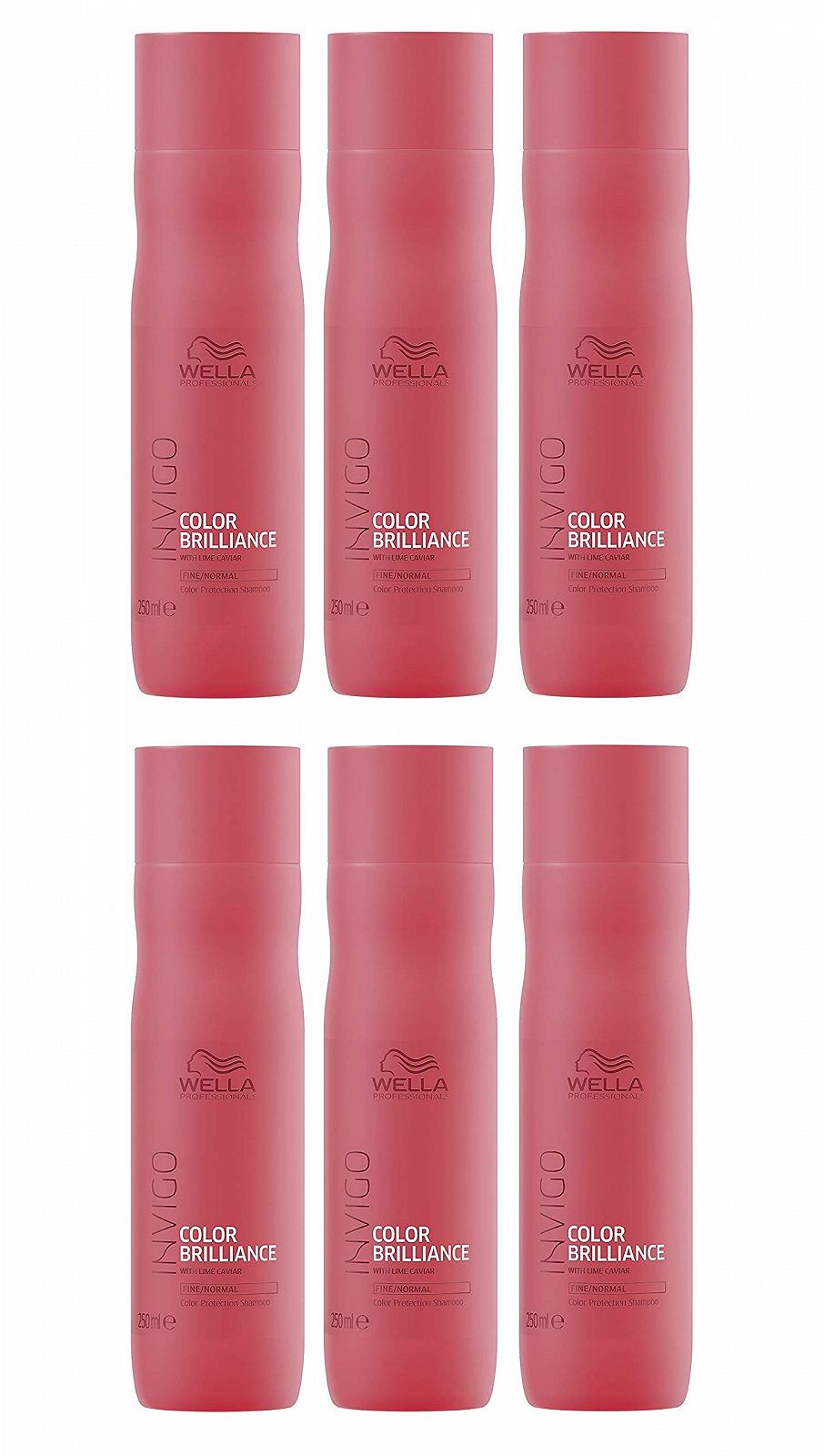 Шампунь Wella Invigo Colour Brilliance Protection Fine/Normal 250 мл упаковка из 6, фото №1