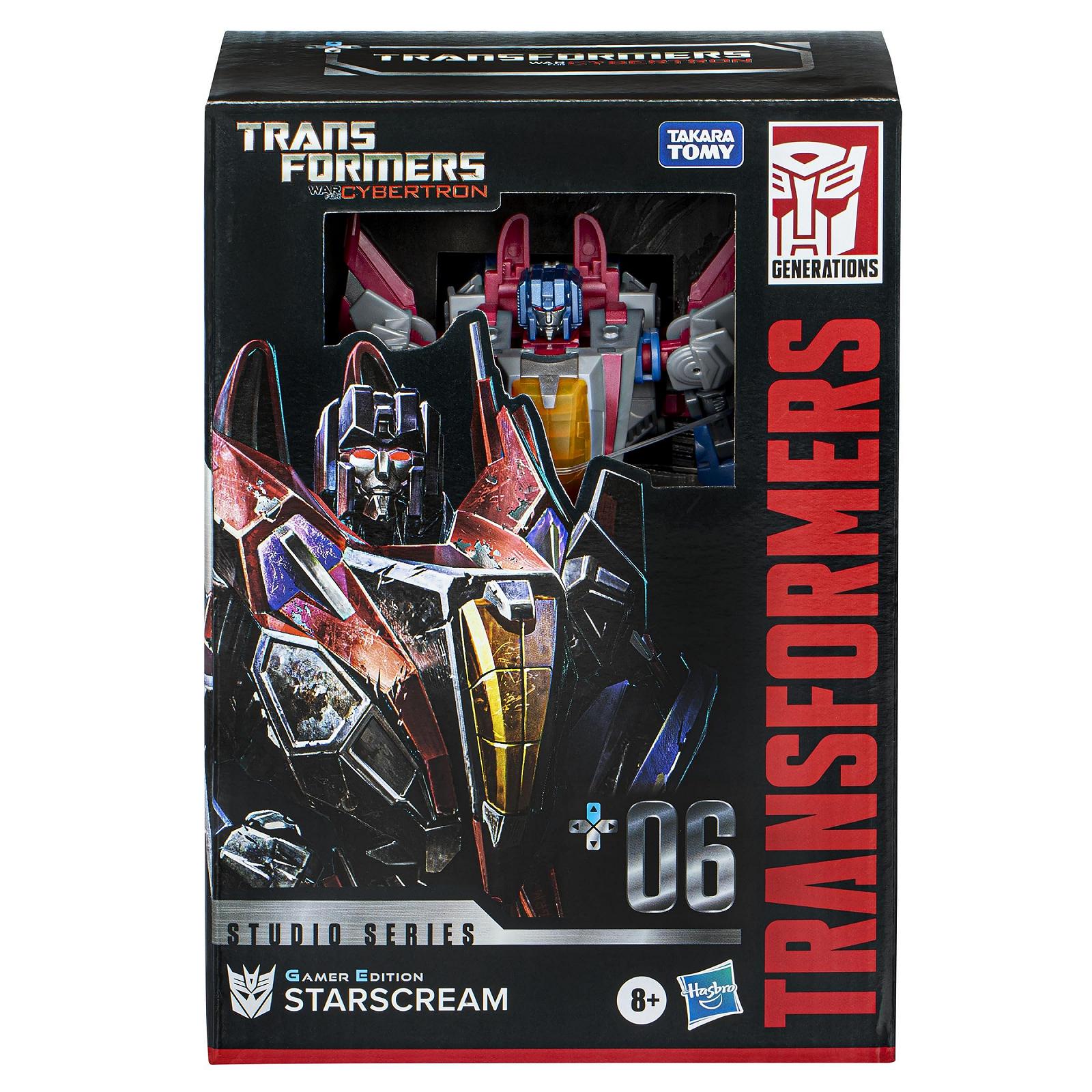 Фігурка Transformers Voyager Class Battle for Cybertron Gamer Edition Starscream, фото №4