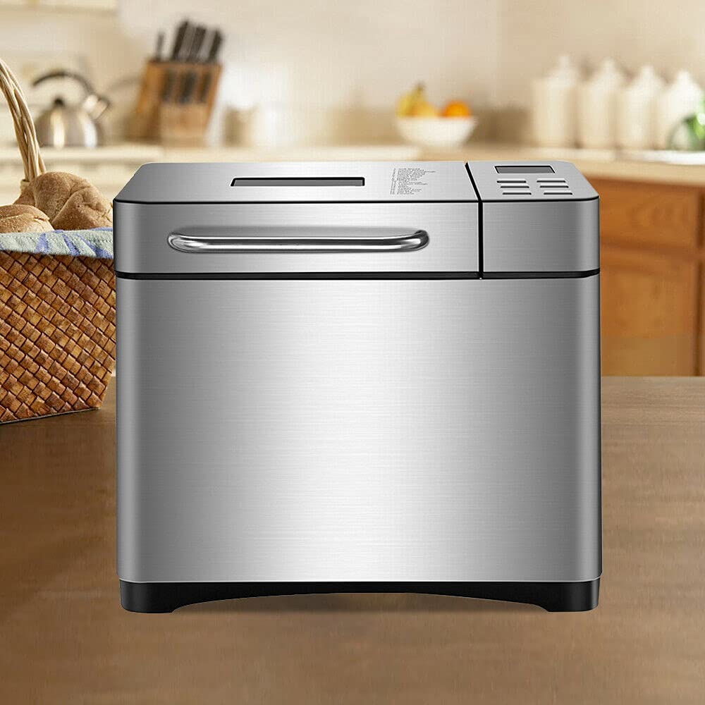 Автоматическая хлебопечка SHZICMY 650 Вт 19-в-1 Программируемая Хлебопечка Цифровой сенсорный экран Домашняя пекарня, фото №4 Автоматическая хлебопечка SHZICMY 650 Вт 19-в-1 Программируемая Хлебопечка Цифровой сенсорный экран Домашняя пекарня, фото №4