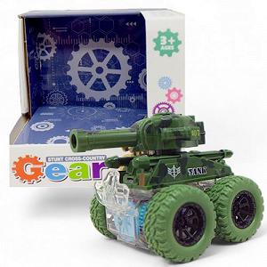 Танк инерционный со стрелами зеленый [tsi242445-TSI] - Фото 1