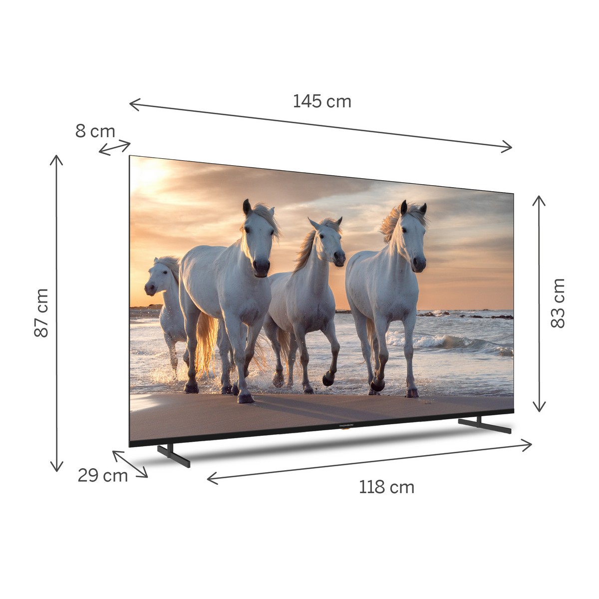 Телевизор Thomson Android TV 65" UHD 65UA5S13, фото №3 Телевизор Thomson Android TV 65" UHD 65UA5S13, фото №3