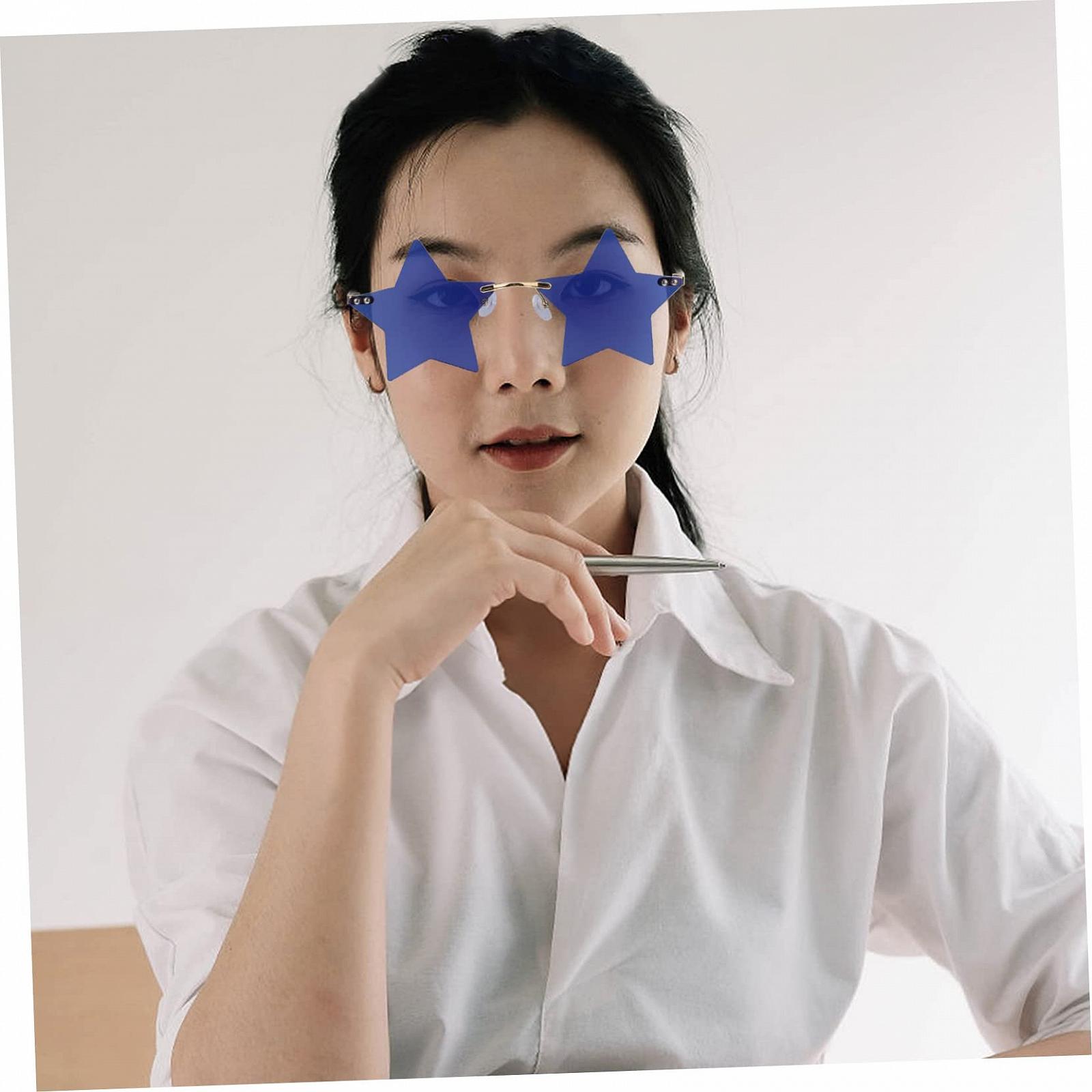 Сонцезахисні Окуляри Без Оправи COLLBATH Пентаграма, фото №3