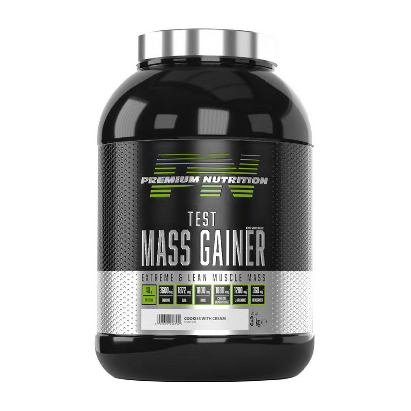 Test Mass Gainer 3 kg cafe frappe, фото №1