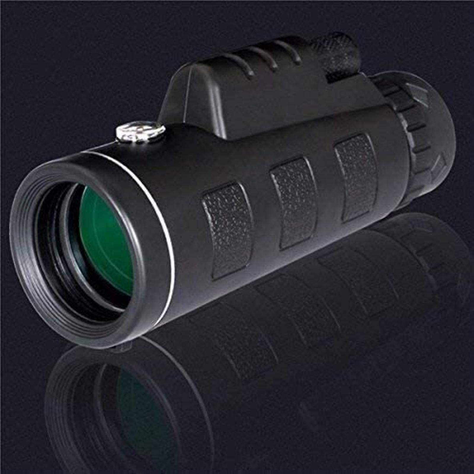 Телескопический бинокль CAZARU 40 x 60 портативный с HD Dual Focus Optical Prism Monocular Telescope с Tripod черный, фото №4