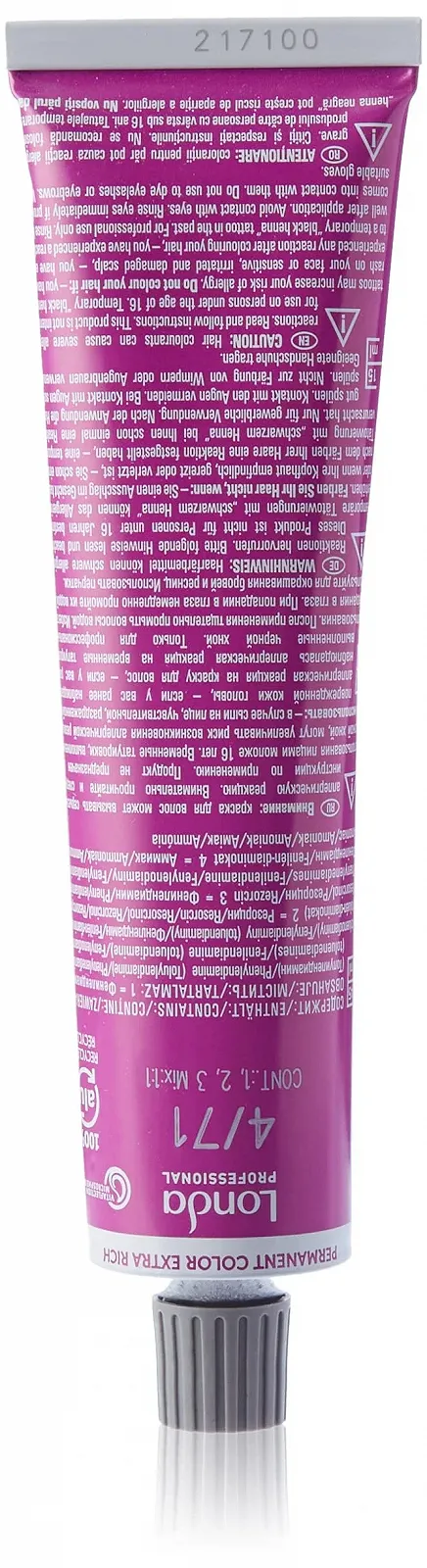 Фарба для волосся Londa Extra Rich 4/71, 60 мл, фото №1 Фарба для волосся Londa Extra Rich 4/71, 60 мл, фото №1