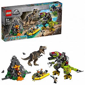 Конструктор LEGO Jurassic World Бой тиранозавра и робота-динозавра 75938 - Фото 1