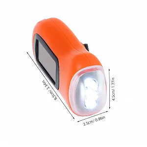 Ліхтар з ручним приводом Gadpiparty Компактний акумуляторний світлодіодний аварійний спорту на відкритому повітрі та відключень електроенергії synthetic.ua - Фото 1