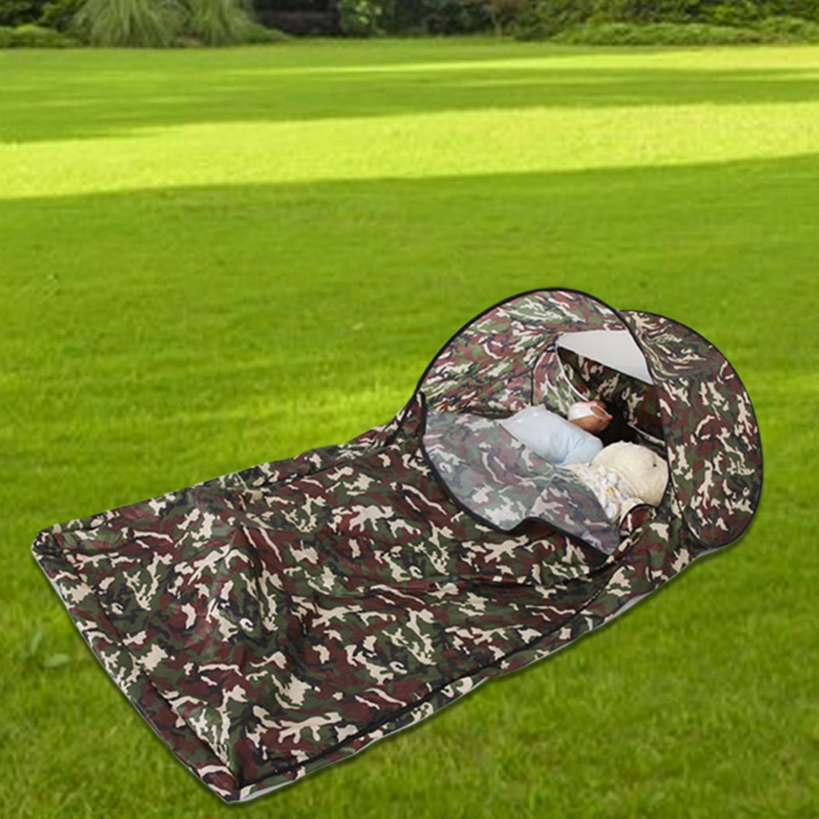 Спальный мешок Camping Hiking Mesh Tent Lightweight Portable Waterproof для взрослых и детей, фото №3