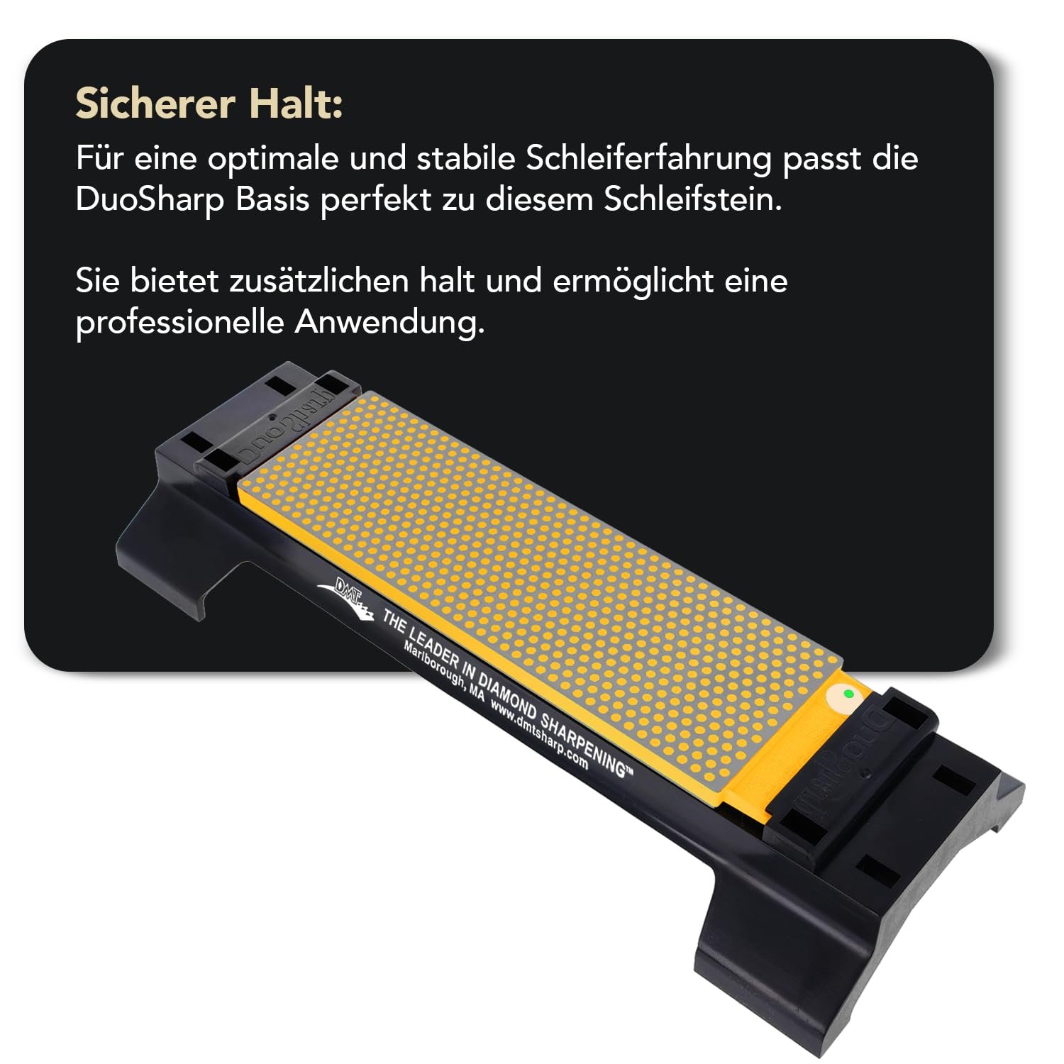 Точильный камень DMT DuoSharp W8EEENB алмазный двухсторонний 20 см Extra Fine, фото №3