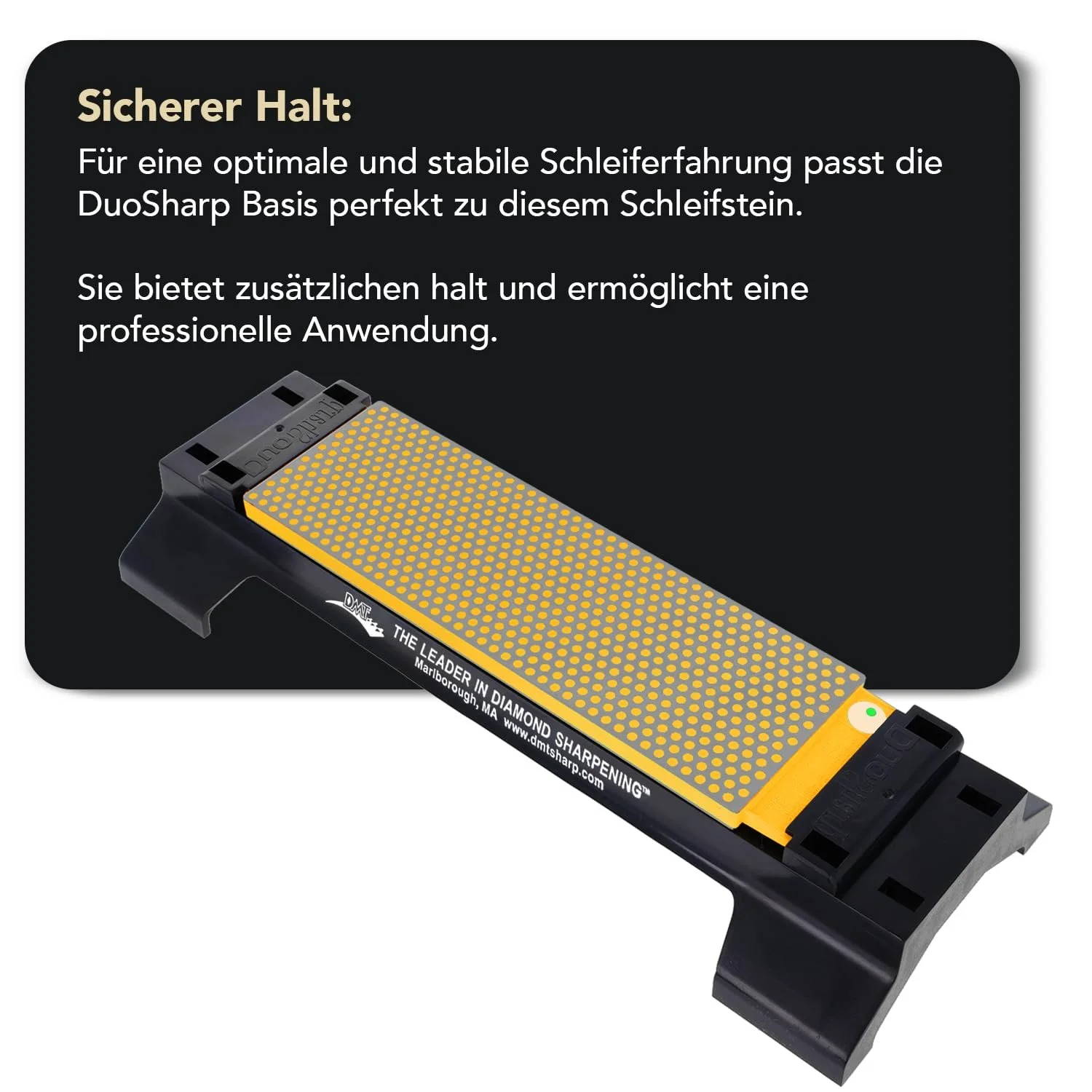 Точильный камень DMT DuoSharp W8EEENB алмазный двухсторонний 20 см Extra Fine, фото №3