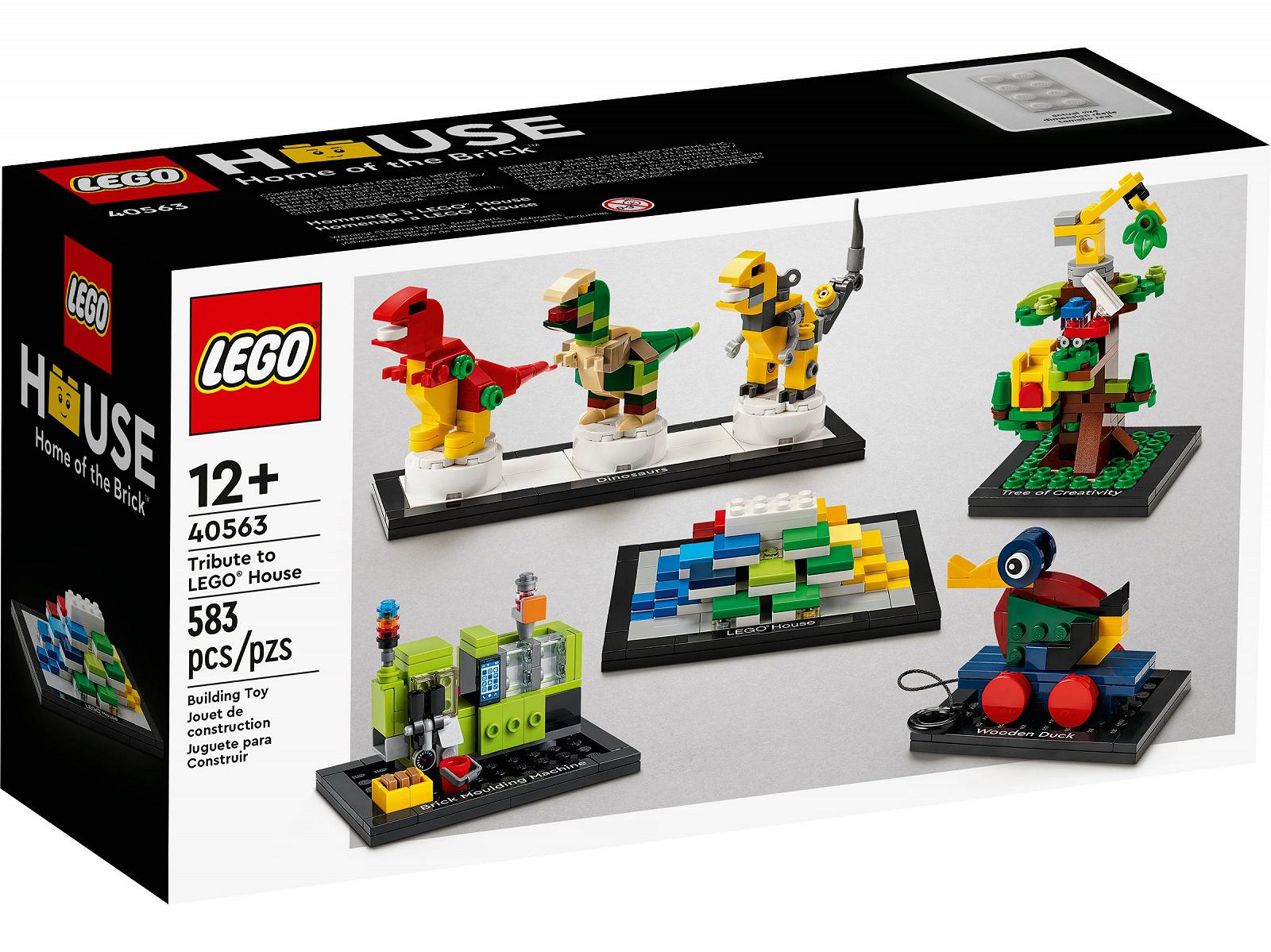  Детский конструктор LEGO Дань уважения для дома Лего (40563), фото №1