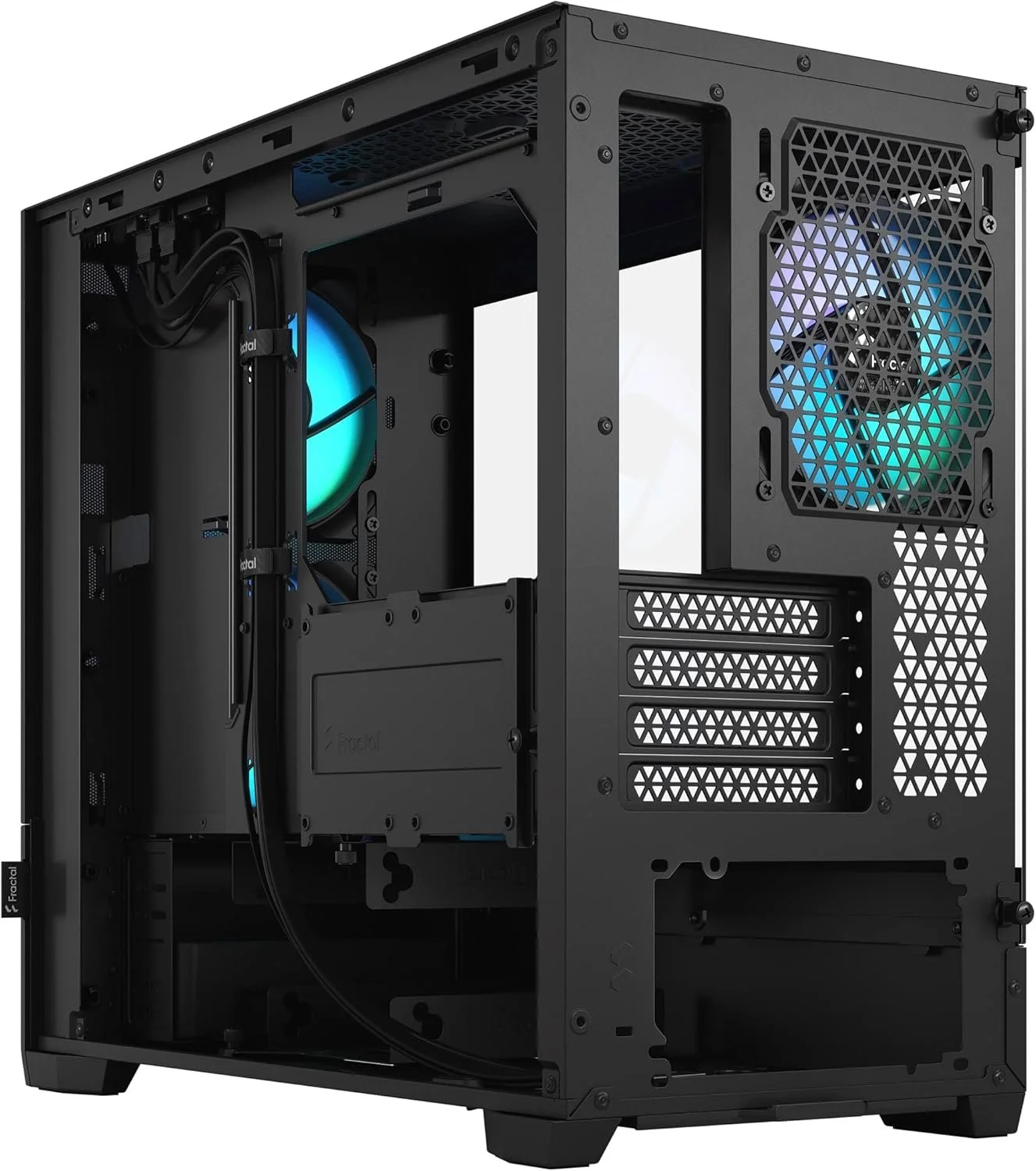 Корпус для ПК Fractal Design Pop Mini Air RGB Без БЖ Чорний, фото №9