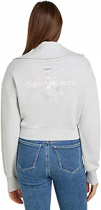 Кофта на блискавці Calvin Klein жіноча synthetic.ua - Фото 1