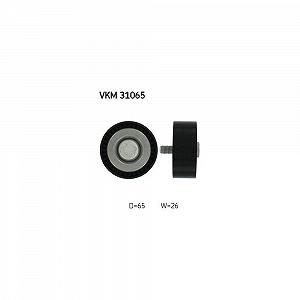 Ролик обвідний/напрямний поліклинового ременя SKF VKM 31065 AUDI SEAT SKODA VW - Фото 1