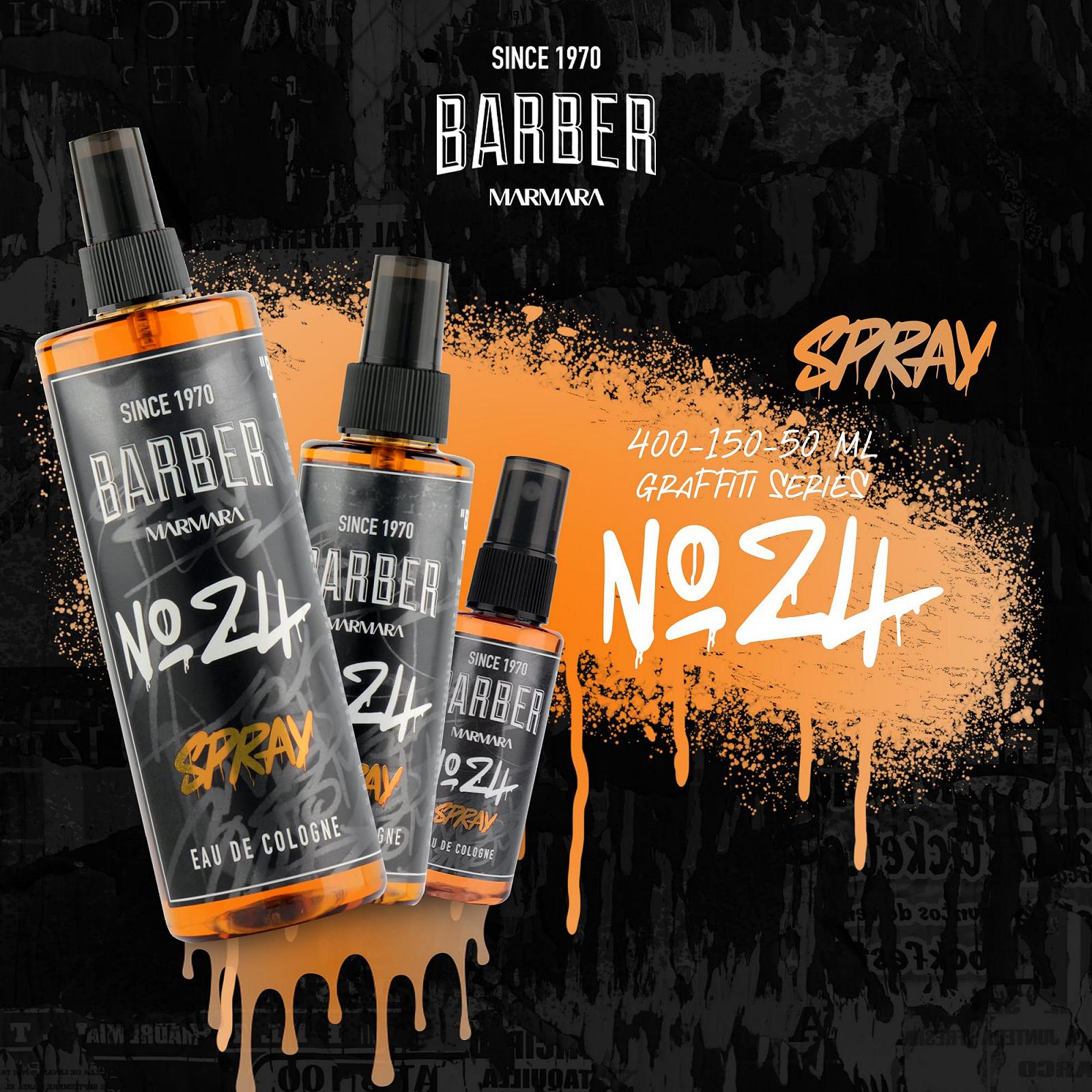 Кельнська Вода BARBER MARMARA Grafitti 5 Mix Mini Спрей, фото №6