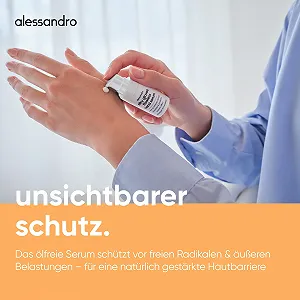 Сыворотка для рук alessandro Silky Gloves Flawless Защитная и разглаживающая для напитанных рук, с экстрактом мимозы и мирры, защита от свободных радикалов, безмасляная формула, нежирная, веганская, 15 мл synthetic.ua - Фото 1