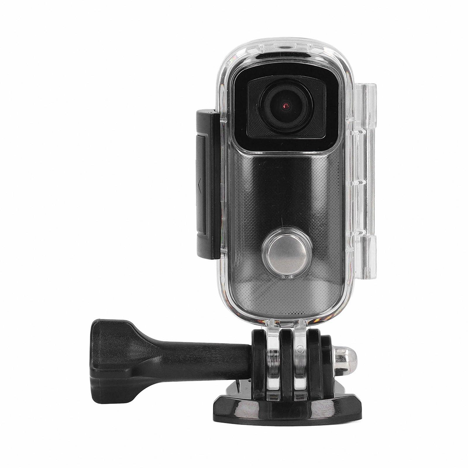 Екшн-камера Cosiki для домашніх тварин, підвісна з магнітною задньою частиною, 1080P, високої роздільної здатності, мала екшн-Екшн-камера для подорожей на відкритому повітрі (чорний), фото №7