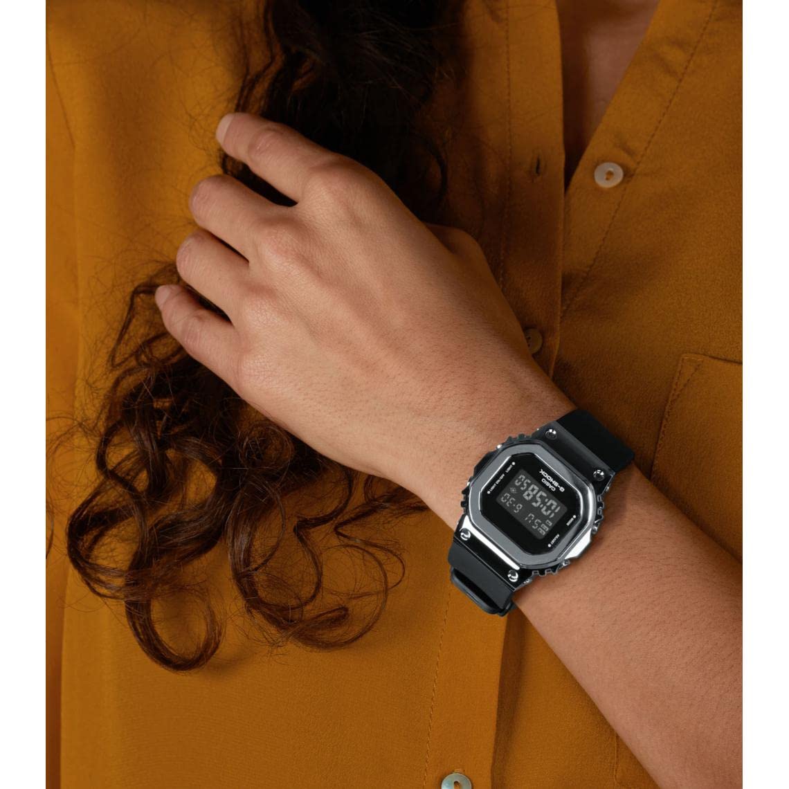 Годинник Casio GM-S5600-1ER ремінець чорний, фото №7