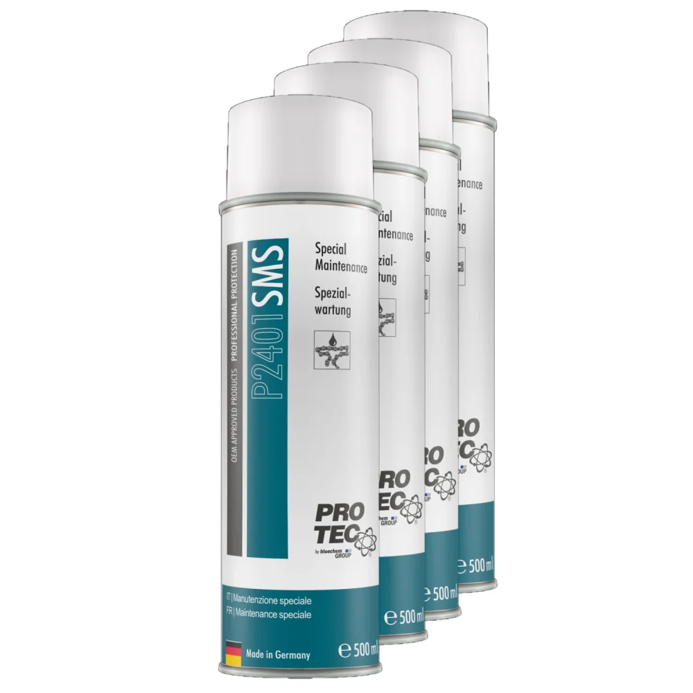 Спеціальний засіб для обслуговування PROTEC 4x 500 мл P2401 змащення, захист від корозії, фото №1
