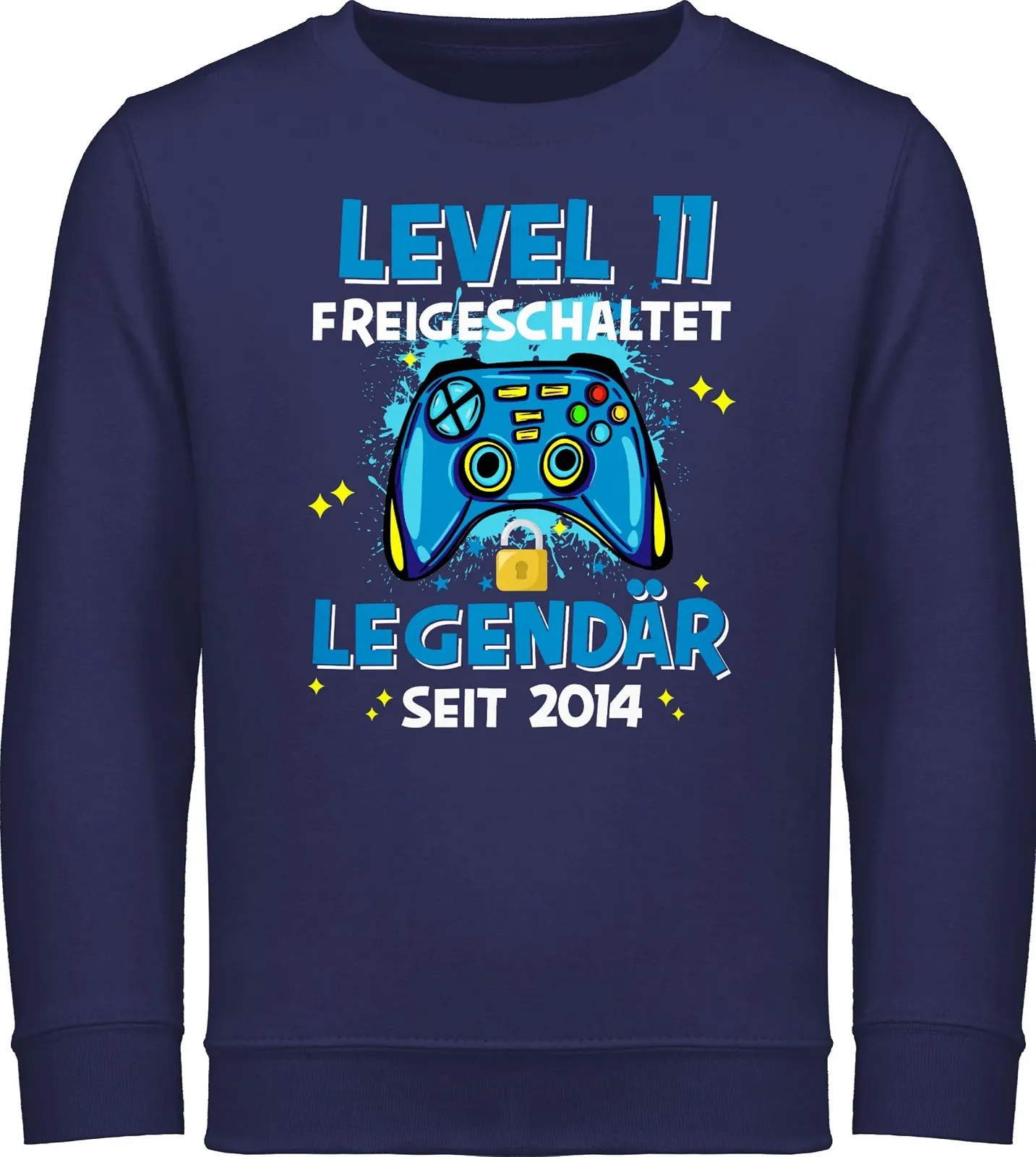 Джемпер Shirtracer 11th Birthday - Level 11 Unlocked Legendary Since 2014, фото №1