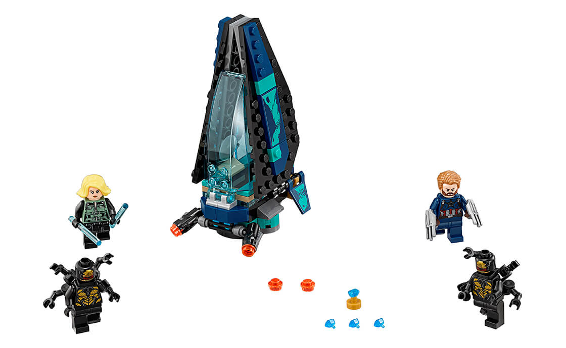 Конструктор LEGO Атака Вершників на кораблі 124 деталей 76101, фото №2