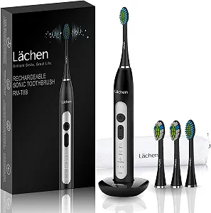 Електрична звукова зубна щітка Lächen 3 режими Таймер Дорожня сумка - Фото 1