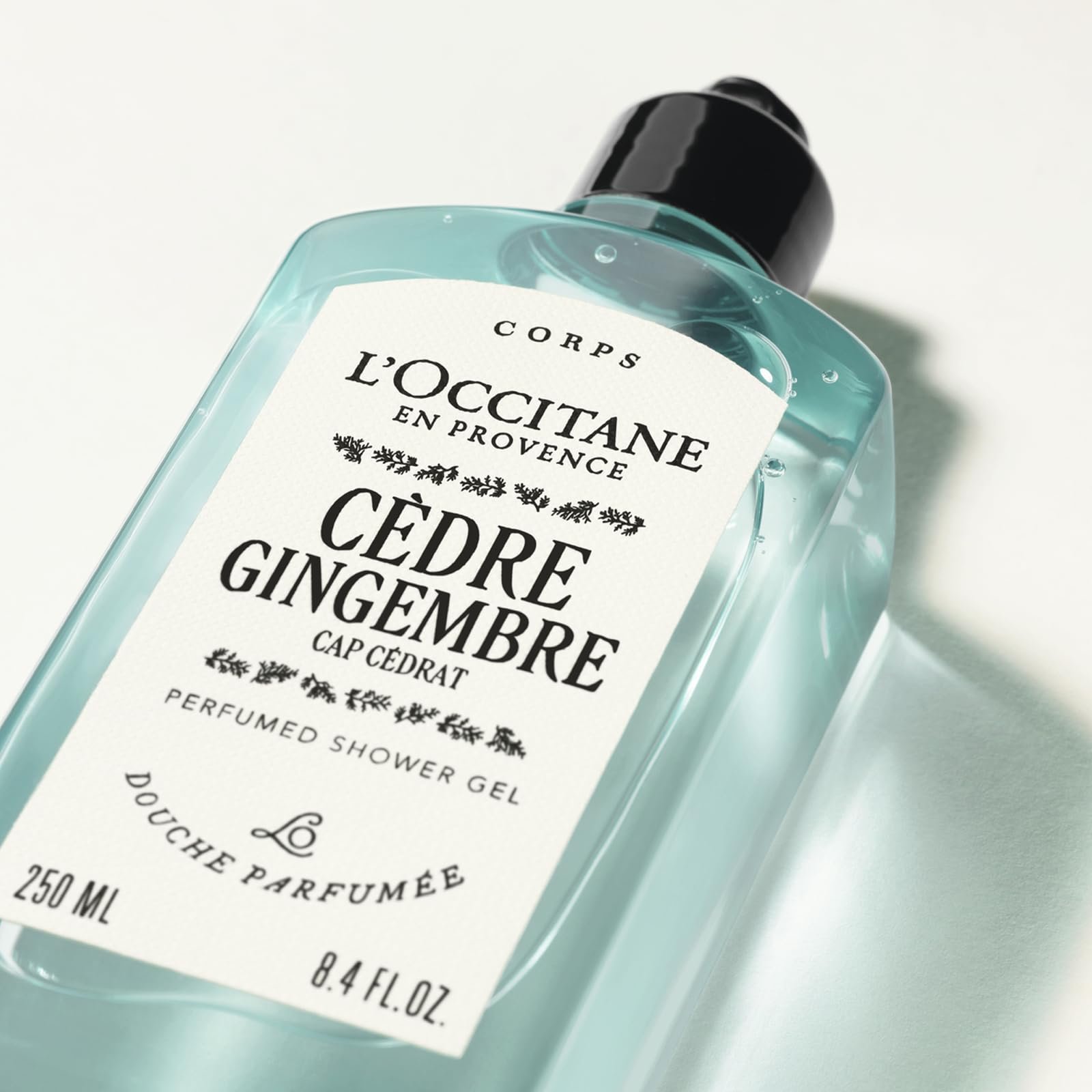 Гель для душа L'OCCITANE Cèdre Gingembre (ранее Cap Cédrat) производства Франции, фото №2