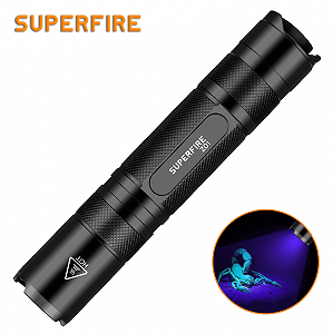 Фонарь ультрафиолетовый аккумуляторный Z01 SuperFire - Фото 1