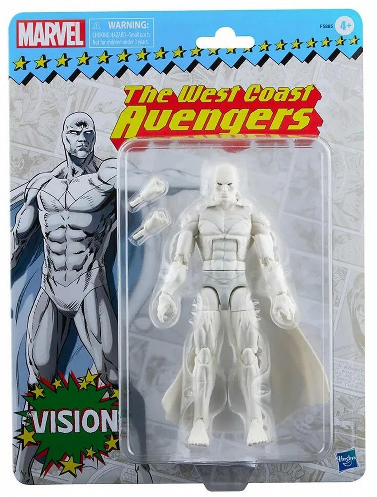 Коллекционная фигурка Marvel Hasbro Marvel Legends Series Vision 15 см, фото №6