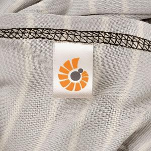 Слинг-шарф Ergobaby Aura Knit эластичный дышащий 4.90 м Grey Stripes synthetic.ua - Фото 1