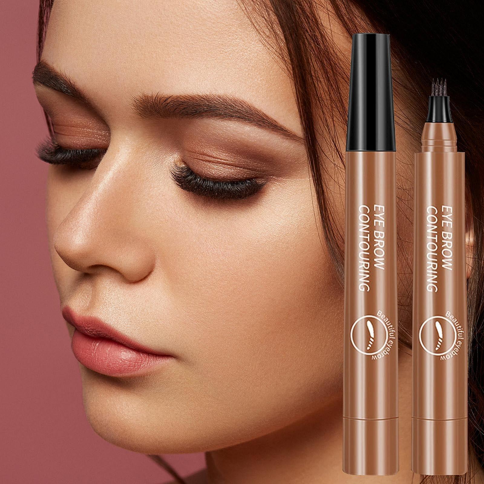 Олівець для брів Microblading анти-плямовий рідкий водостійкий легкий, фото №3