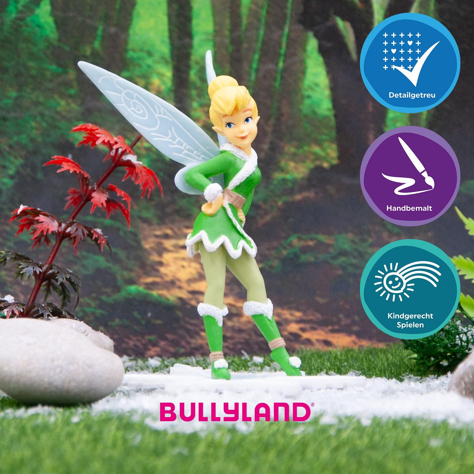 Фигурка Bullyland Disney Тинкербелл Зимняя Фея с сумкой, фото №5
