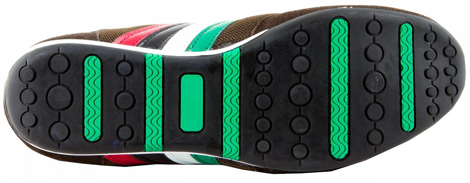 Кросівки Luvanni чоловічі повсякденні, для фітнесу, для дорослих, для вулиці, смугасті, італійський, сучасний дизайн, низькі, із замші натуральної шкіри, фото №6