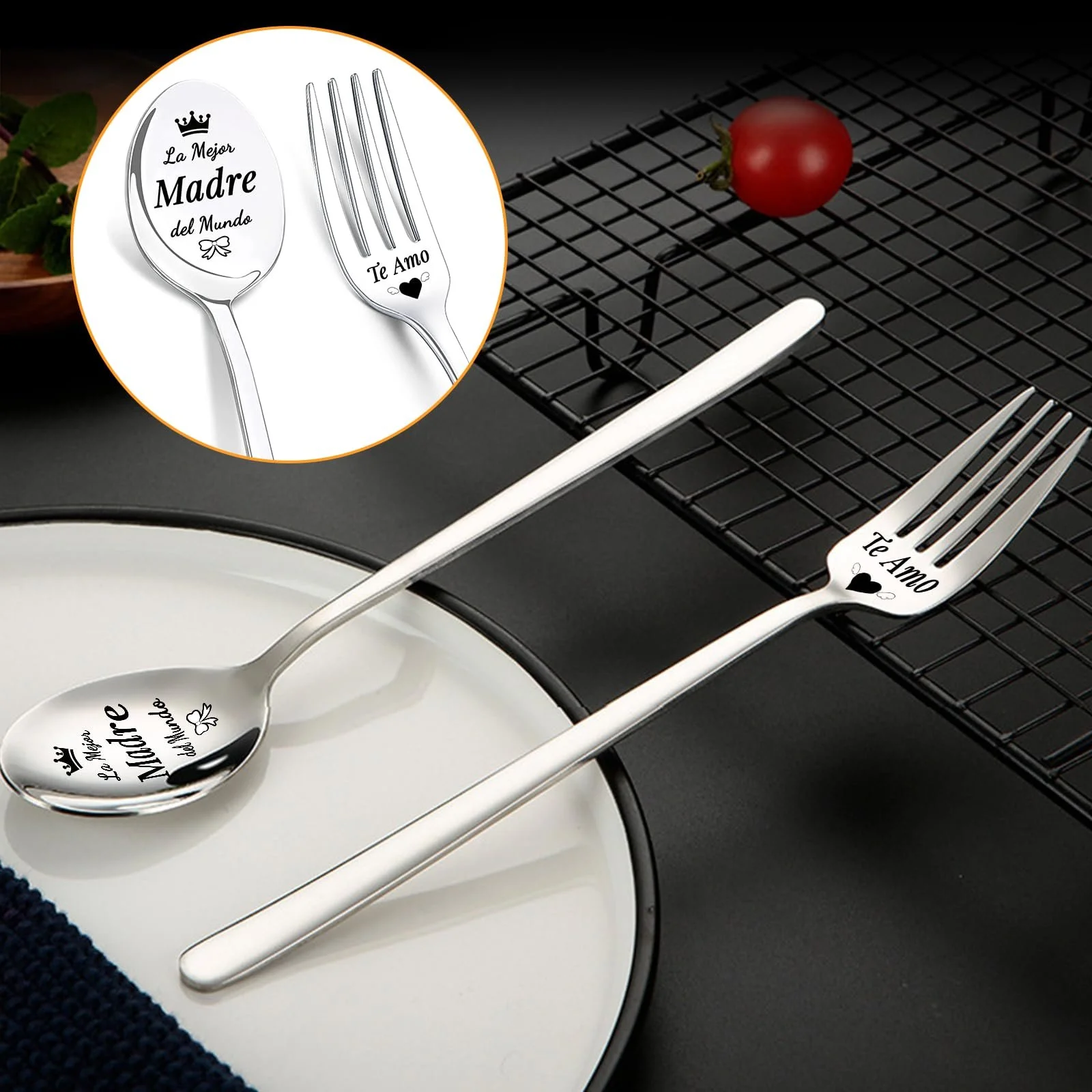 Набір: Ложка + Виделка No Brand, фото №4