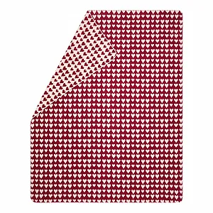 Одеяло David Fussenegger Hearts 150 x 200 см Бордовый - Фото 1