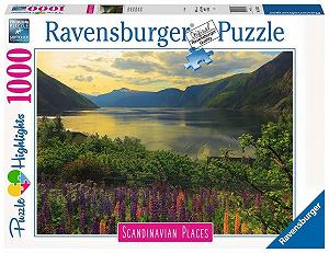 Пазл Ravensburger Scandinavian Places 16743 Fjord in Norway 1000 деталей - Фото 1